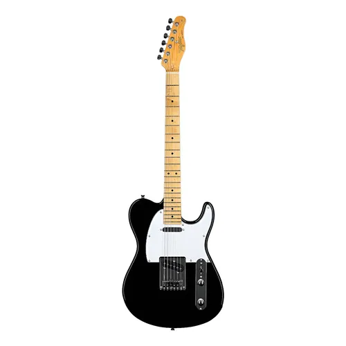 Guitarra Elétrica Squier Paranormal Esquire Deluxe Preta para