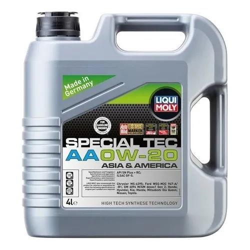 Aceite Sintetico Liqui Moly Special Tec Aa 0w20 4l. L46