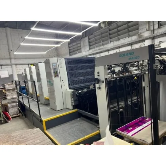 Off-set Roland 700 4 Cores Ano 1996
