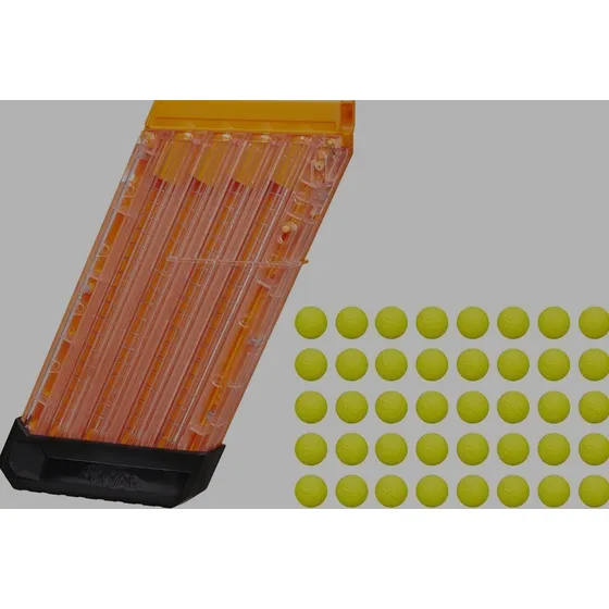 Pack De Relleno Nerf Rival 40 Rondas Y Cargador De 40 Tiros