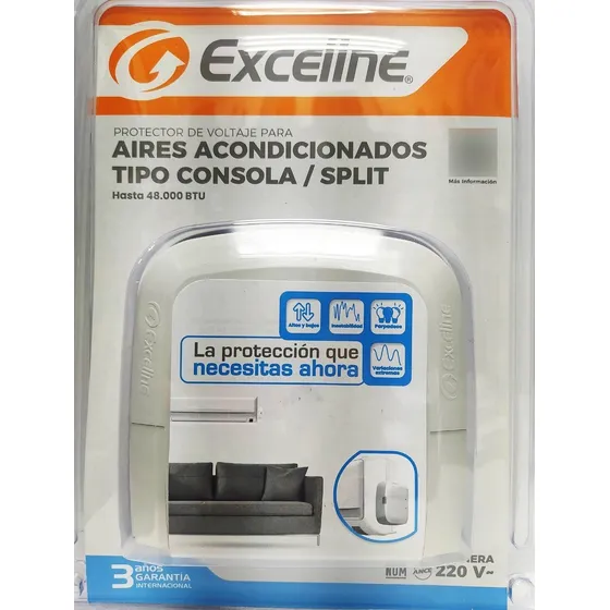 Protector Voltaje Aire Acondicionado Hasta 18mil Btu Excelin