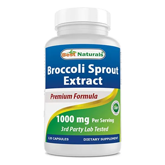 Suplemento Best Naturals: Extracto De Brotes De Brócoli, 100