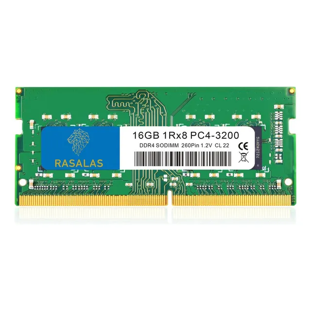 Memoria Ram Gamer 16gb Ddr4-3200Mhz Para Pc4-25600 Sodimm Rasalas Laptop