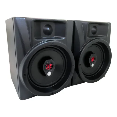 Par de Caixas de Som Tozz para Ambiente de 75W com Suporte