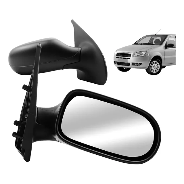 Par Retrovisor Palio 08 2009 2010 2011 2 Portas Fixo