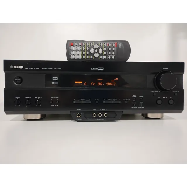 Receiver Yamaha A/v 5.1 Mod: Rx-v420 Com 325wrms + Cr Usado