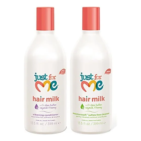 Conjunto De Shampoo E Condicionador Just For Me 13,5 Onças D
