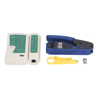 Kit De Herramientas De Crimpado Terminal Crimper Rj45, Termi Kit De Herramientas De Crimpado Terminal Crimper Rj45, Termi