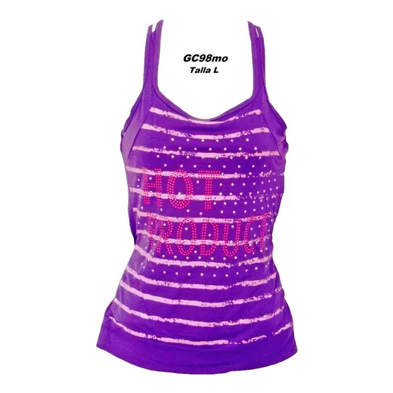Blusas  Con Top Casuales Dama  Manga Corta Estampadas