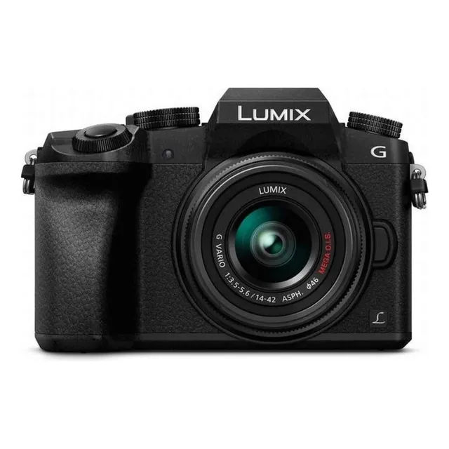 Panasonic Cámara Digital Lumix G7 4k, Con Lente Lumix G Vari
