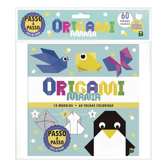 OrigamiMania(ECO)-kit c/01 und., de © Todolivro Ltda.. Editorial Todolivro Distribuidora Ltda., capa mole em português, 2022