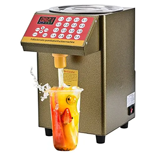 Dispensador Automático De Fructosa, Acero Inoxidable De 330 