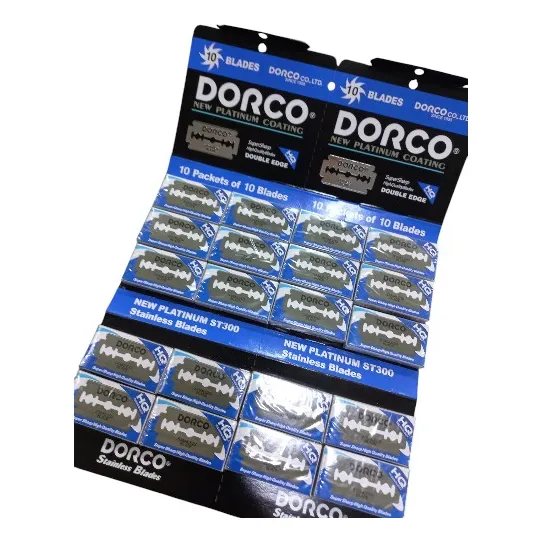 Hoja De Barbero 1 Caja Dorco 200 Unidades
