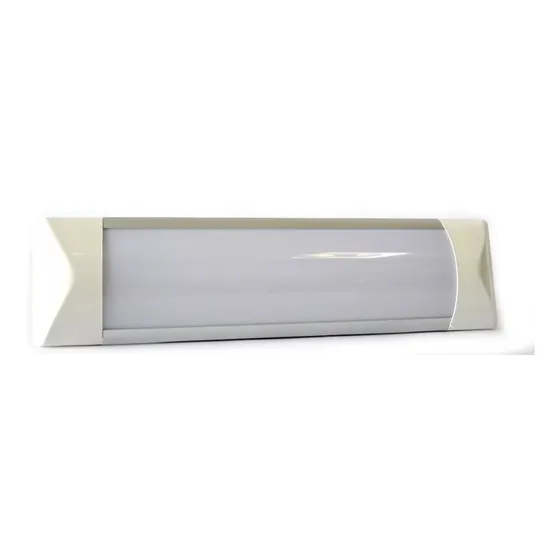 Lampara Led T8 Sobreponer 18w Luz Blanca Y Cálida 60cm 