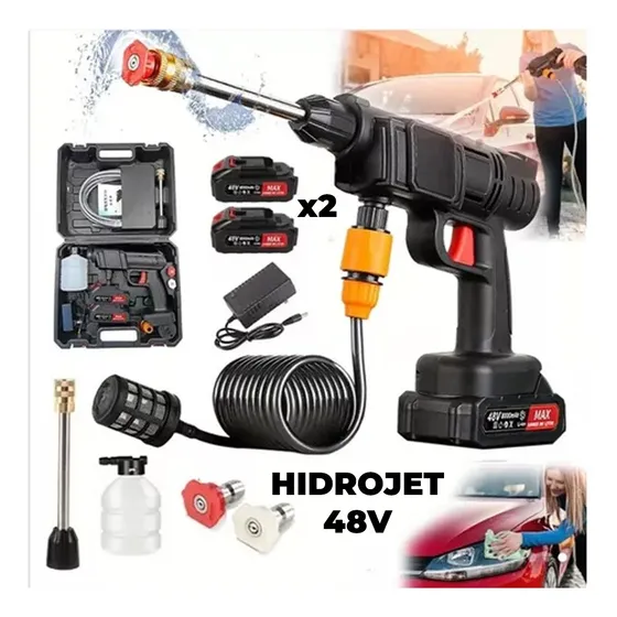 Pistola D Agua Hidrojet Eléctrica D Altapresión Portatil 36v
