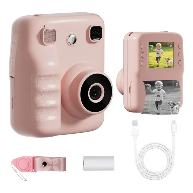 Câmera Instantânea Inova Cases Digital Polaroid para Crianças