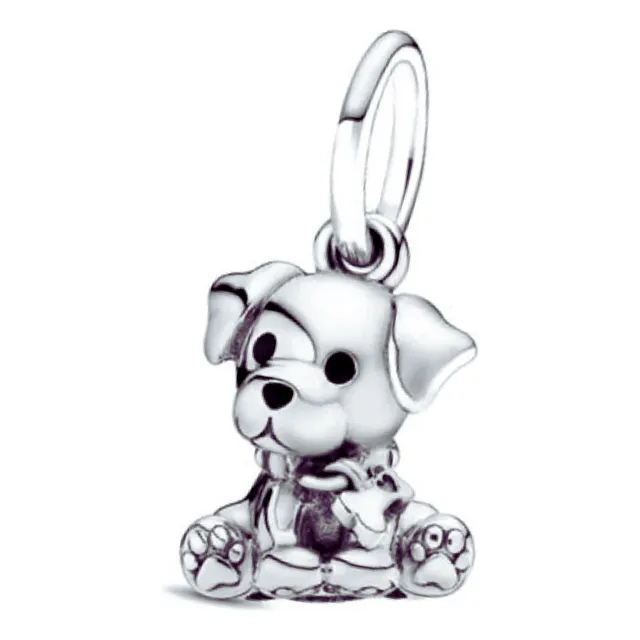 Charm 100% Auténtica Plata 925 Cachorro De Perro Labrador