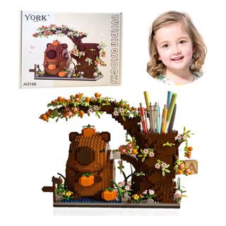 Juego De Mini Bloques Capibara,portalápices De Capibara Juego De Mini Bloques Capibara,portalápices De Capibara