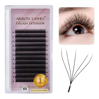 Extensiones De Pestañas Suaves Naturales En Forma De 5d W Extensiones De Pestañas Suaves Naturales En Forma De 5d W