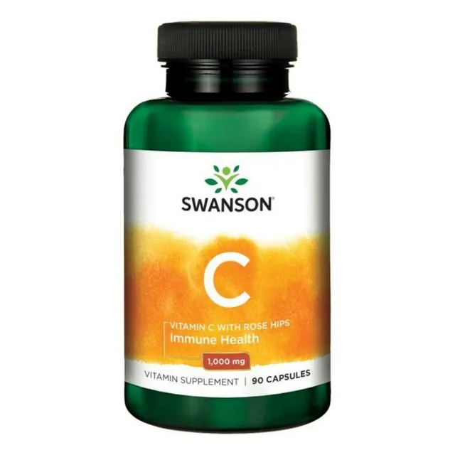 Vitamina C 1000mg 90 Capsulas Swanson