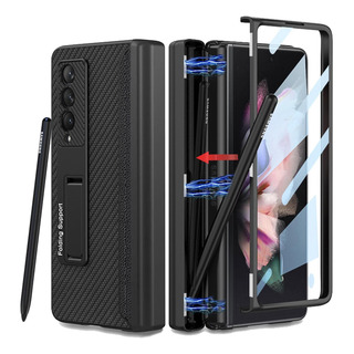 Coco Para Samsung Galaxy Z Fold 3 Case Con Soporte Para Bolí Coco Para Samsung Galaxy Z Fold 3 Case Con Soporte Para Bolí