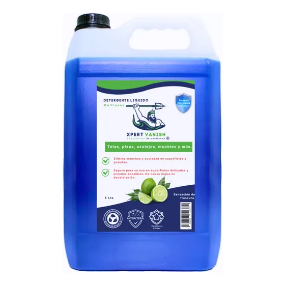 Detergente Liquido Multiusos 5 Litros Xpert Vanish