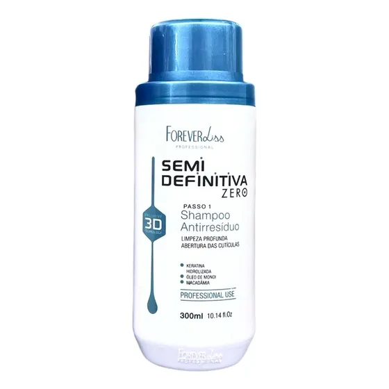 Shampoo Antirresíduo Semi Definitiva Forever Liss 300ml