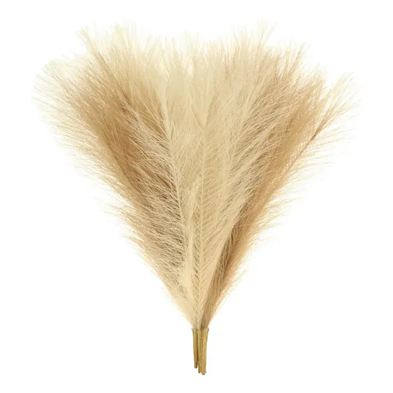 Decoração De Sala De Pampas Artificiais Falsos Junco