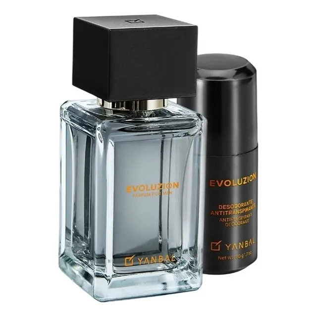 Perfume  Evoluzion Yanbal + Deo Roll On + Bolsa De Regalo
