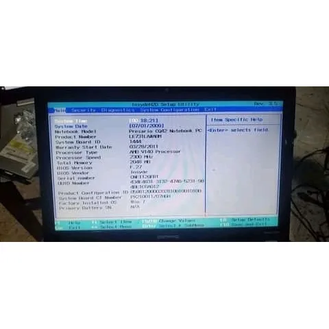 Compaq Presario Cq40