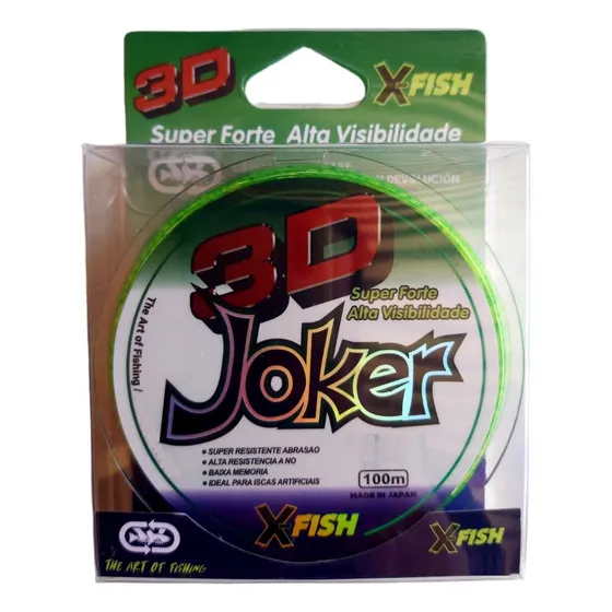 Tanza 3d Joker Xfish 100m Nylon Precio Promocional En Oferta