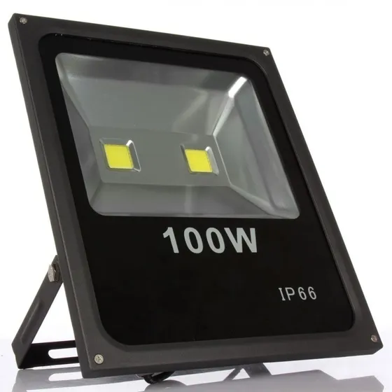 Reflector Led 100w Para Exteriores Vert 85-265v 6500k Metal