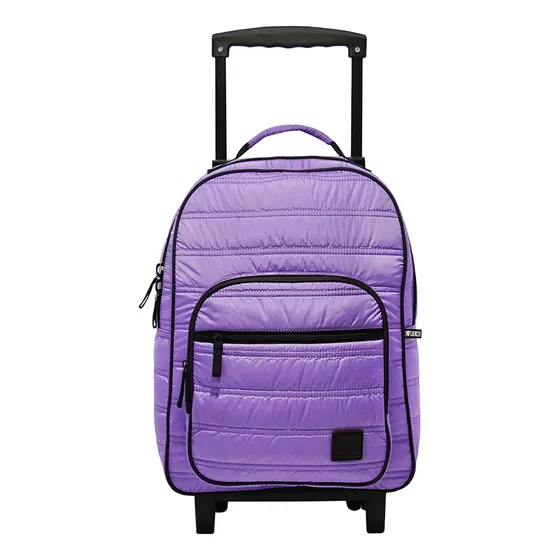 Mochila escolar LSD 683030 color lila