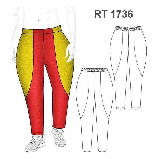 Molde, Patrón Pantalon Caporal Hombre