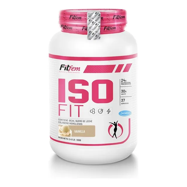 Iso Fit 1.1 Kg Proteina Isolatada Para Mujer - Tienda Fisica