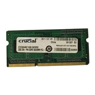 Memoria Ram 2gb Para Laptop Ddr3 Crucial 1600 Mhz Pc3-12800