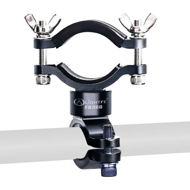 Lightfe Aluminum Bike Flashlight Mount For Large Size Lights