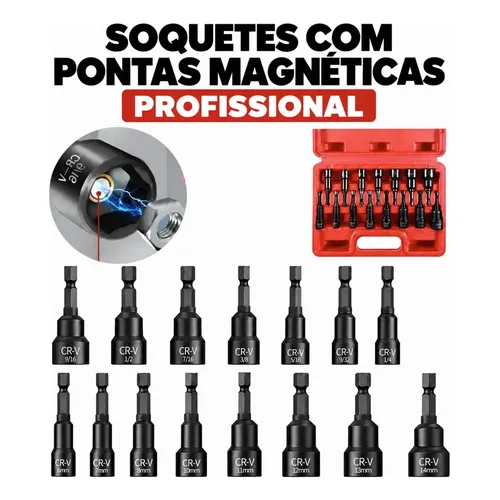 Bit Super Imã Anel Magnético P/parafusadeira 1/4 | MercadoLivre