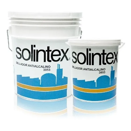 Fondo Antialcalino Sellador Paredes Humedas Gal Solintex