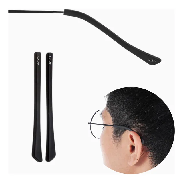 Patas Gafas Reemplazo Antideslizante Silicona Protector 