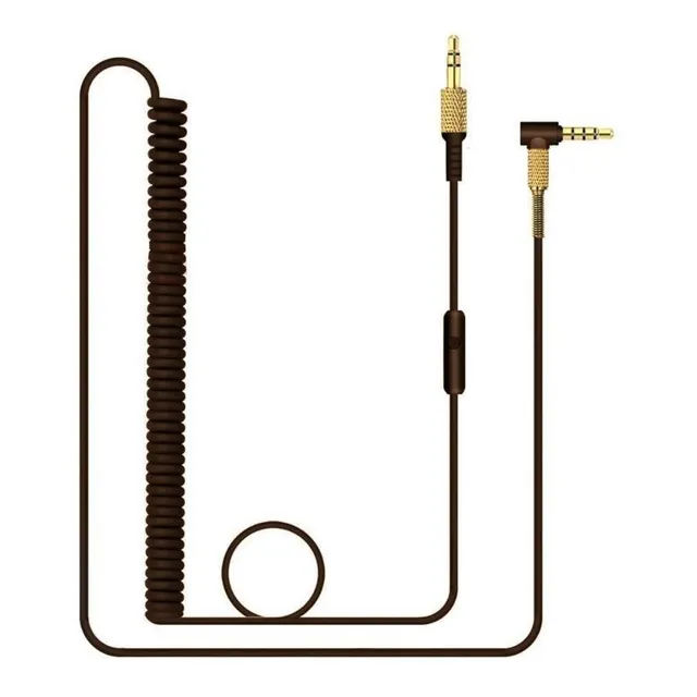 Cable Audio Argollado Para Marshall Major 4 - 3 - 2 - Café