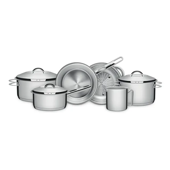 Juego De Ollas Tramontina Solar Acero 6 Piezas Oferta !