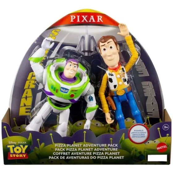 Muñecos Woody Y Buzz Lightyear Toy Story Disney Pixar 18 Cm