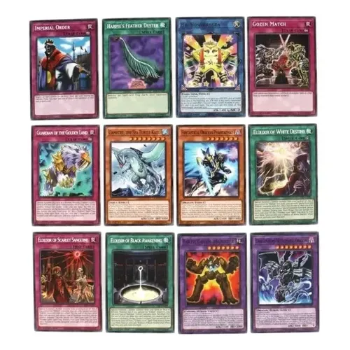 Sleeves Para Cartas Yu-Gi-Oh! Konami Fallen Virtuous 50 Unidades