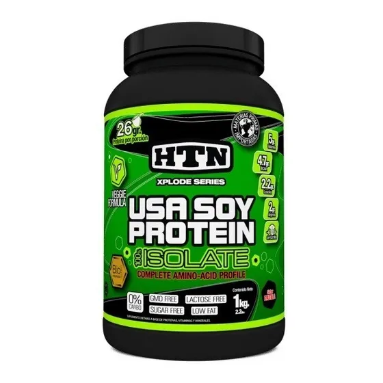 Usa Soy Proteina Isolada Htn X 1 Kg Naranja - Apto Vegano