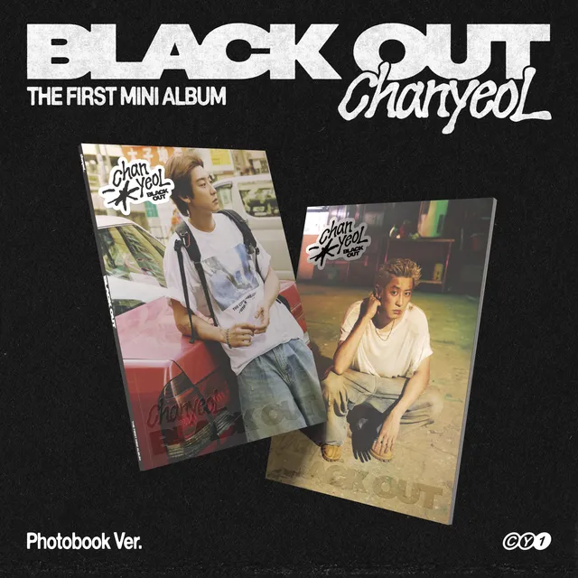 Exo Chanyeol Black Out Álbum Kpop Aleatorio