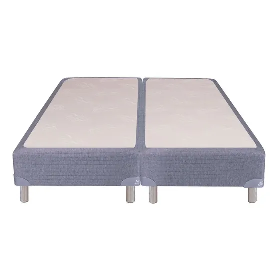 Sommier King Koil World Luxury 200x200 Pana Gris Pata Metal