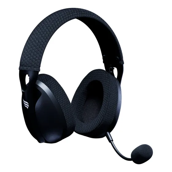 Headset Gamer Sem Fio Fallen Morcego Eco Light Wireless Driver 40mm Preto