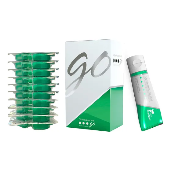 Bandejas Blanqueadoras Opalescence Go 15% Con Pasta De Dient