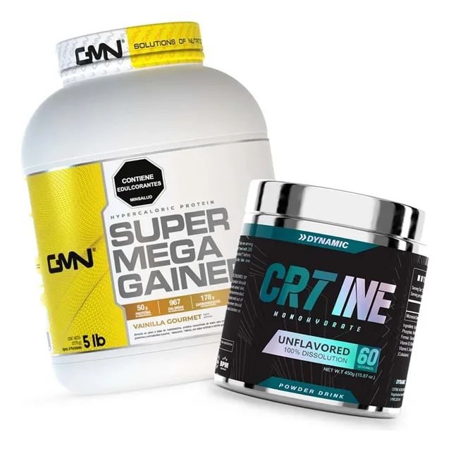 Super Mega Gainer 5lb + Cr7ine 